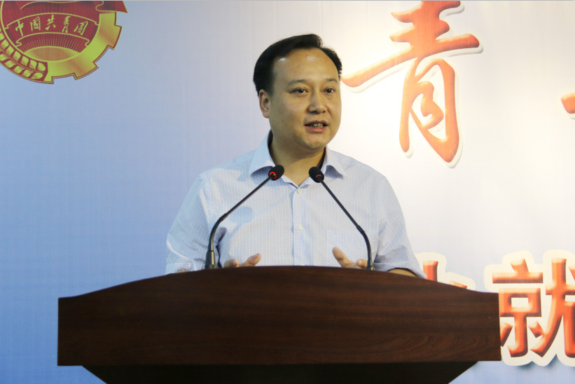 “青年之聲?河南”創(chuàng)業(yè)就業(yè)志愿服務(wù)聯(lián)盟成立儀式在新開(kāi)普順利舉行(圖5)