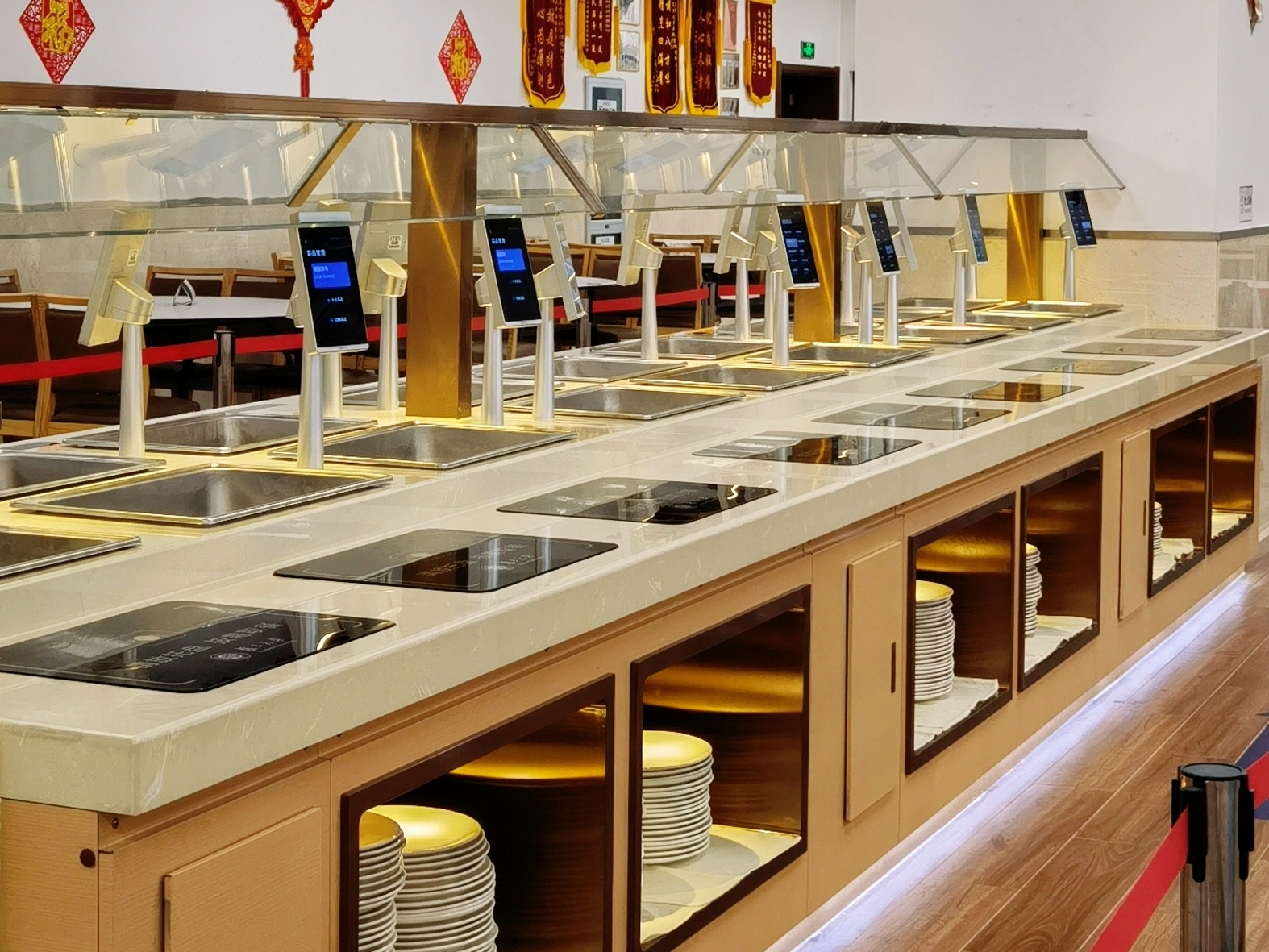 光盤行動 | 新開普自助稱重計量智慧餐廳解決方案正式亮相復旦大學！(圖1)